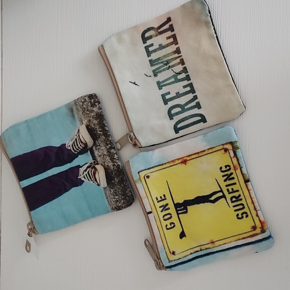 NWT (3) Coin Purses
